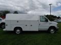 Oxford White - E Series Cutaway E350 Commercial Utility Truck Photo No. 1