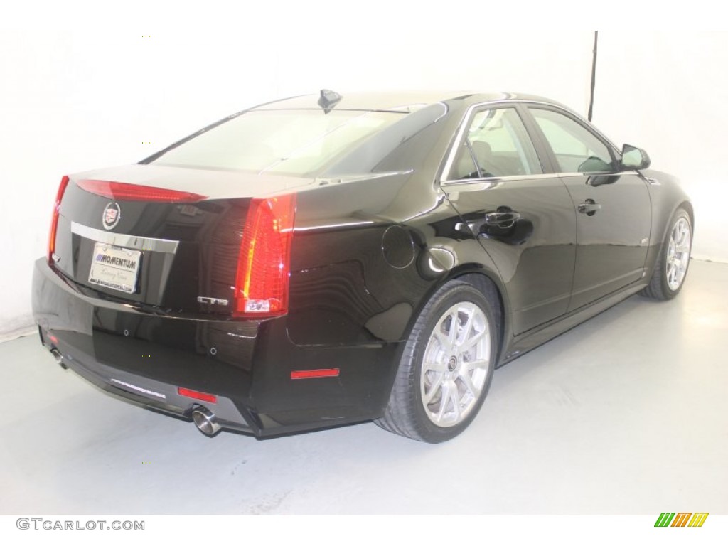 2009 CTS -V Sedan - Black Ice / Ebony photo #5