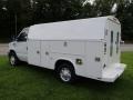 Oxford White 2013 Ford E Series Cutaway E350 Commercial Utility Truck Exterior