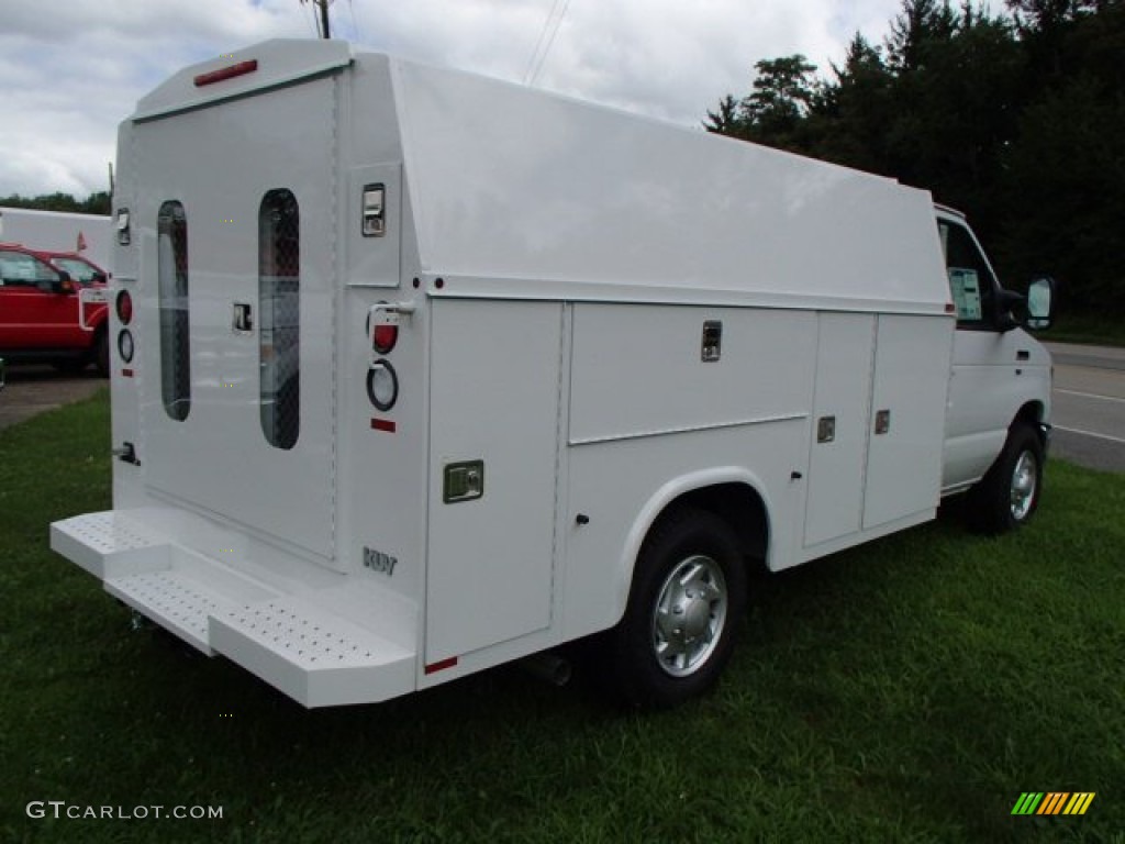 Oxford White 2013 Ford E Series Cutaway E350 Commercial Utility Truck Exterior Photo #83776705