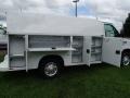 Oxford White 2013 Ford E Series Cutaway E350 Commercial Utility Truck Exterior