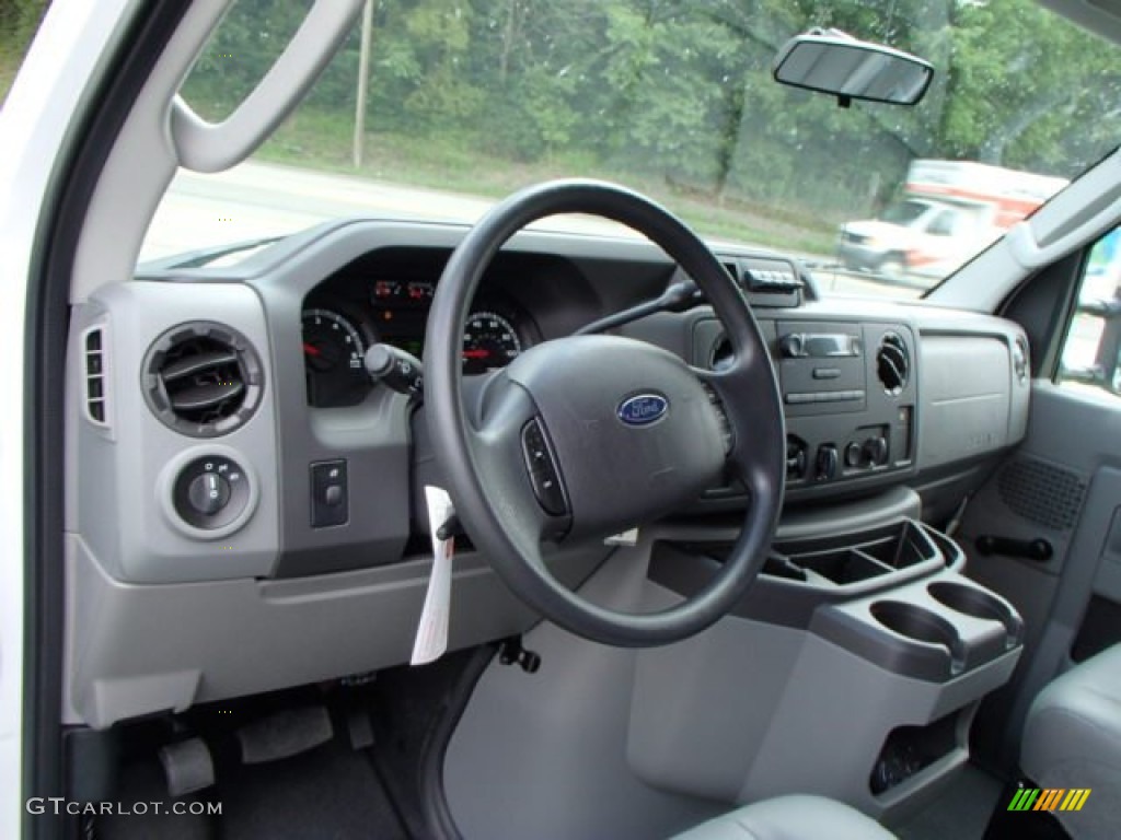 2013 Ford E Series Cutaway E350 Commercial Utility Truck Medium Flint Dashboard Photo #83776822