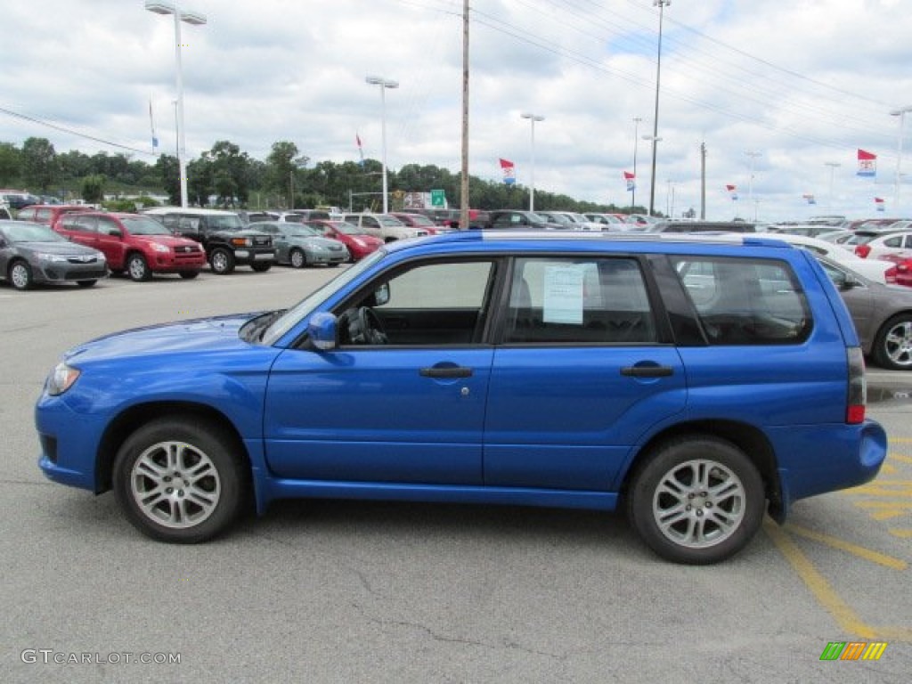 WR Blue Mica 2008 Subaru Forester 2.5 X Sports Exterior Photo #83777125