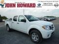 Glacier White 2013 Nissan Frontier SV V6 Crew Cab 4x4