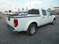 2013 Glacier White Nissan Frontier SV V6 Crew Cab 4x4  photo #7