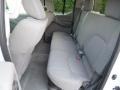 2013 Nissan Frontier Steel Interior Rear Seat Photo