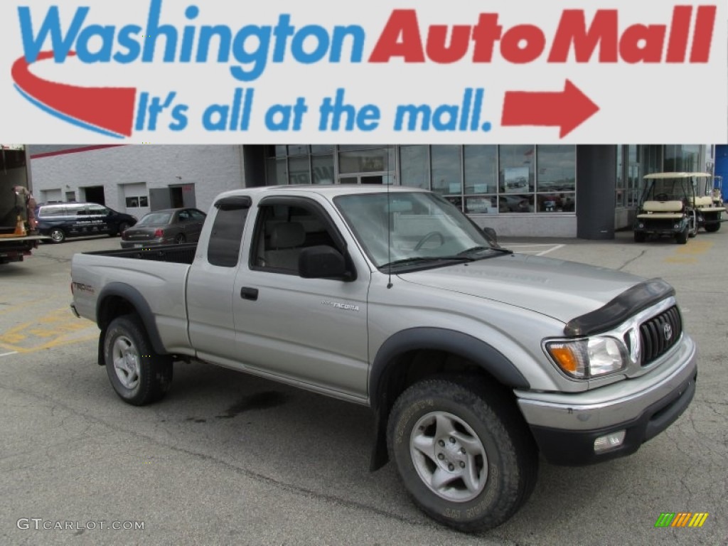 2004 Tacoma V6 TRD Xtracab 4x4 - Lunar Mist Metallic / Charcoal photo #1
