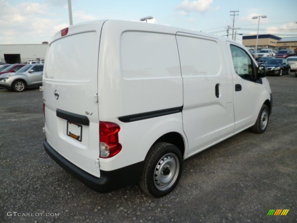 Fresh Powder White 2013 Nissan NV200 SV Exterior Photo #83779003