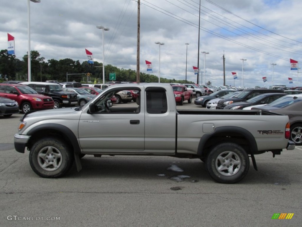 2004 Tacoma V6 TRD Xtracab 4x4 - Lunar Mist Metallic / Charcoal photo #6