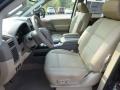 2013 Nissan Titan Almond Interior Front Seat Photo