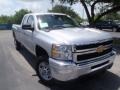Silver Ice Metallic 2013 Chevrolet Silverado 2500HD Work Truck Extended Cab