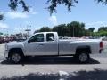 Silver Ice Metallic - Silverado 2500HD Work Truck Extended Cab Photo No. 3