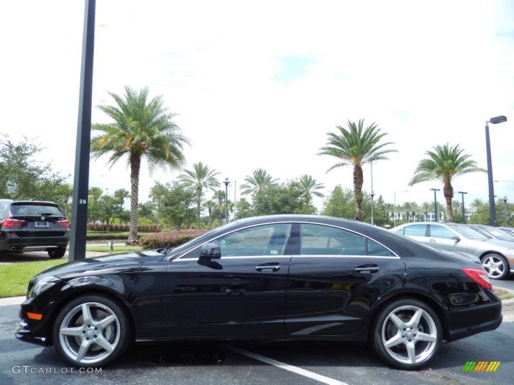 Black 2014 Mercedes-Benz CLS 550 Coupe Exterior Photo #83780914