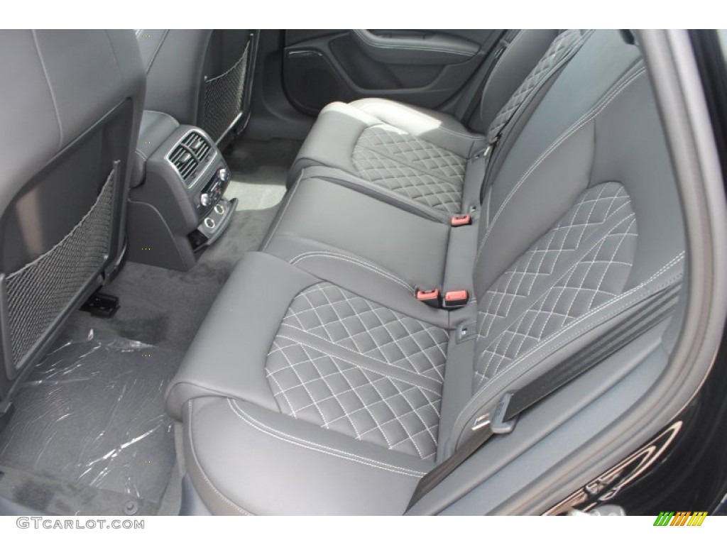 2014 Audi S6 Prestige quattro Sedan Rear Seat Photo #83781031