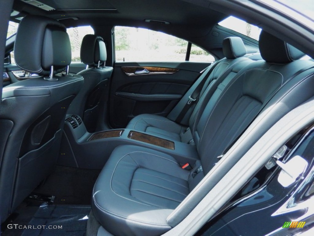 Black Interior 2014 Mercedes-Benz CLS 550 Coupe Photo #83781046