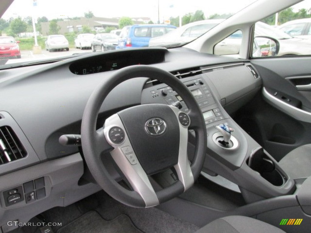 2011 Toyota Prius Hybrid II Dark Gray Dashboard Photo #83781058