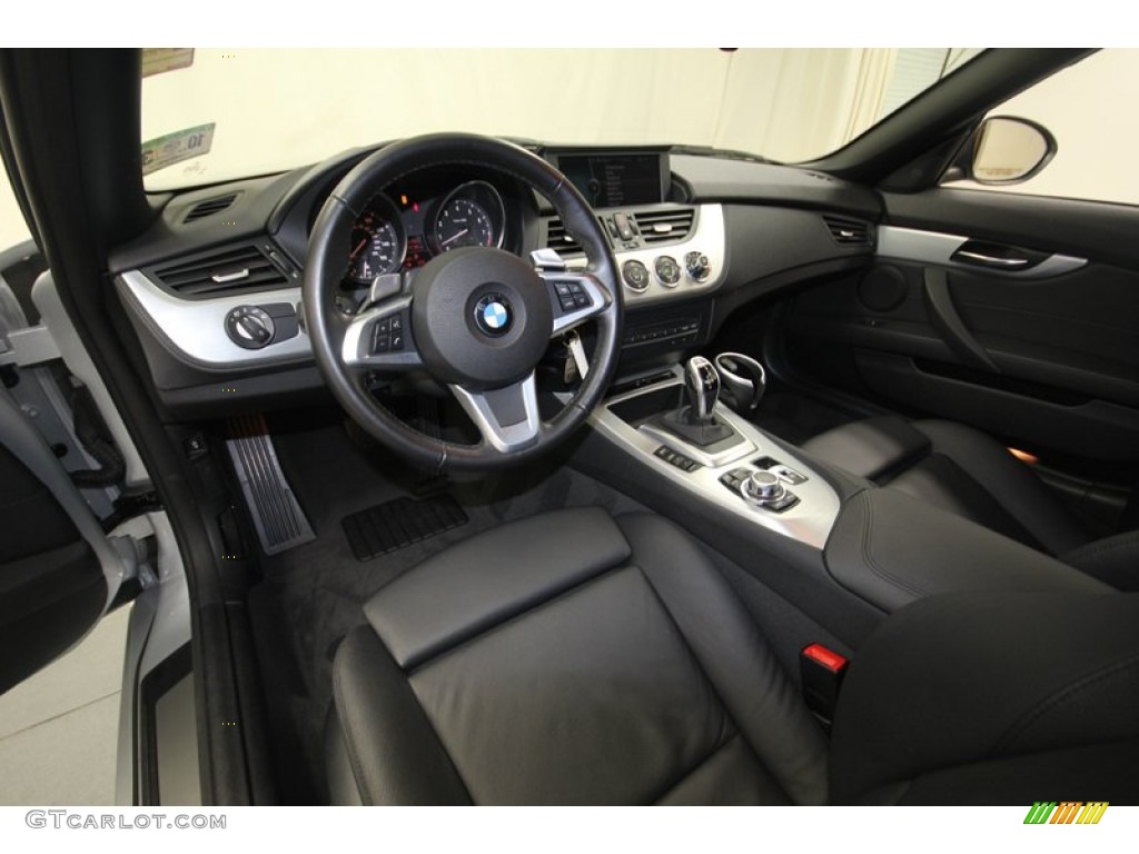 2011 Z4 sDrive35i Roadster - Titanium Silver Metallic / Black photo #4