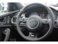 Black Valcona w/Sport Stitched Diamond Steering Wheel Photo for 2014 Audi S6 #83781097