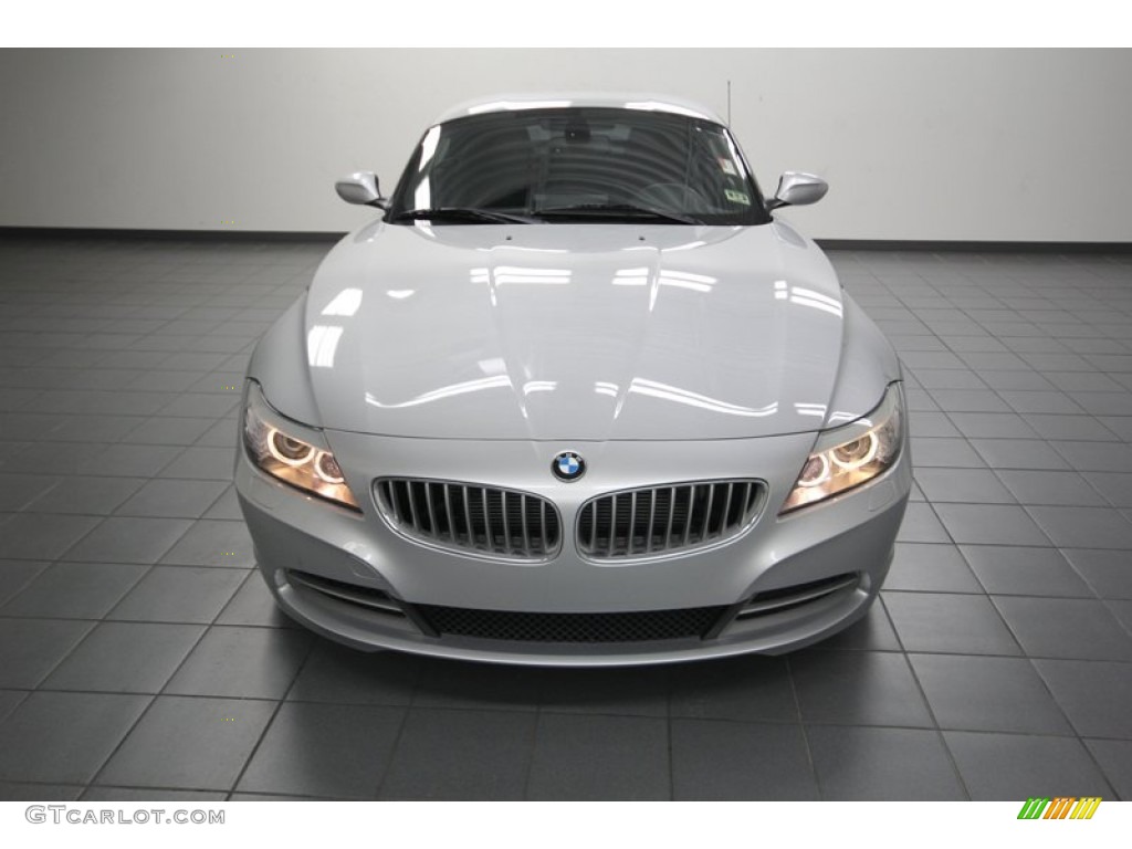 2011 Z4 sDrive35i Roadster - Titanium Silver Metallic / Black photo #6