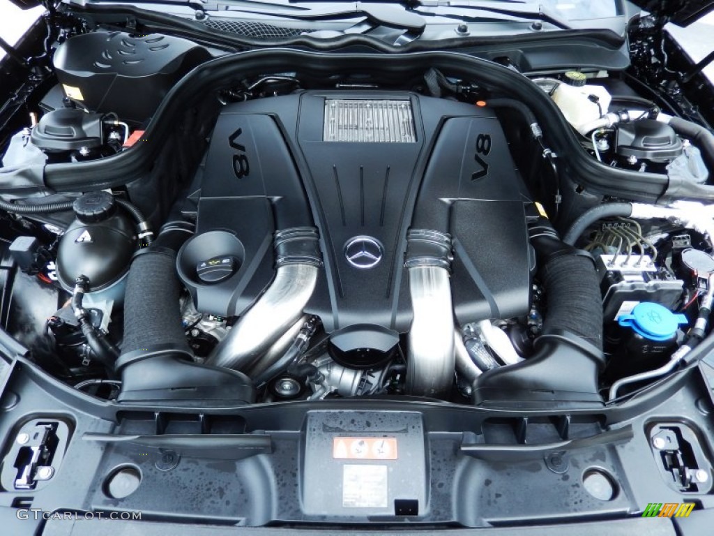 2014 Mercedes-Benz CLS 550 Coupe 4.6 Liter Twin-Turbocharged DOHC 32-Valve VVT V8 Engine Photo #83781178