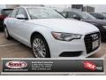 2014 Glacier White Metallic Audi A6 2.0T quattro Sedan  photo #1