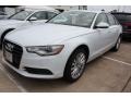 2014 Glacier White Metallic Audi A6 2.0T quattro Sedan  photo #2