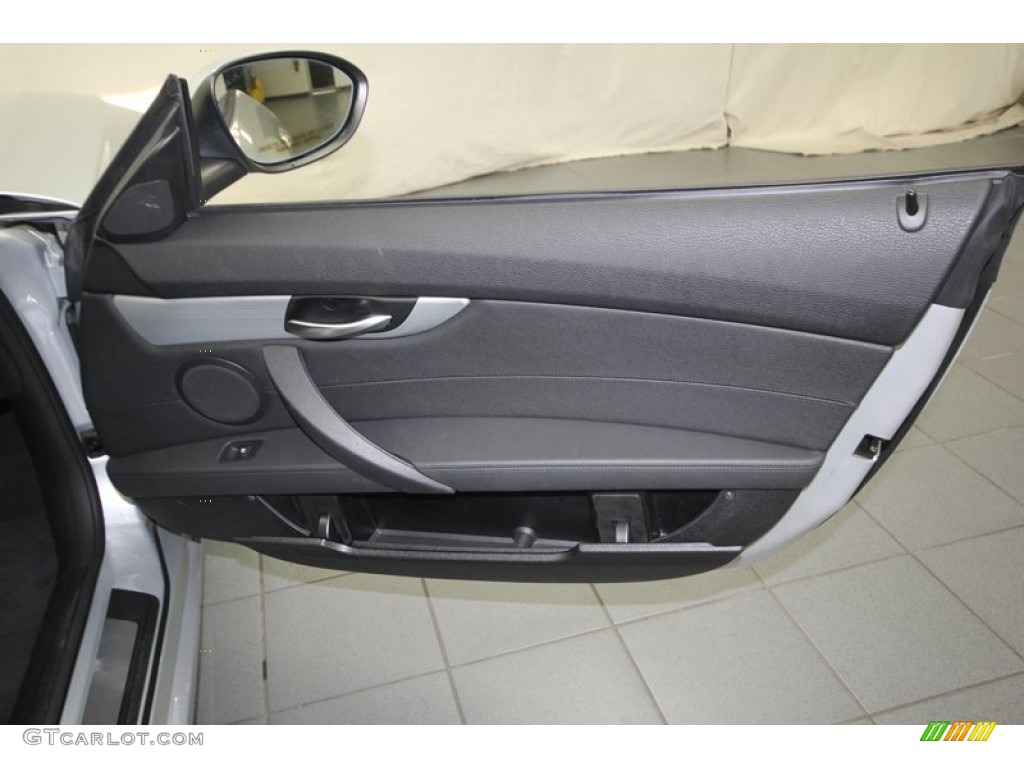 2011 BMW Z4 sDrive35i Roadster Black Door Panel Photo #83781766