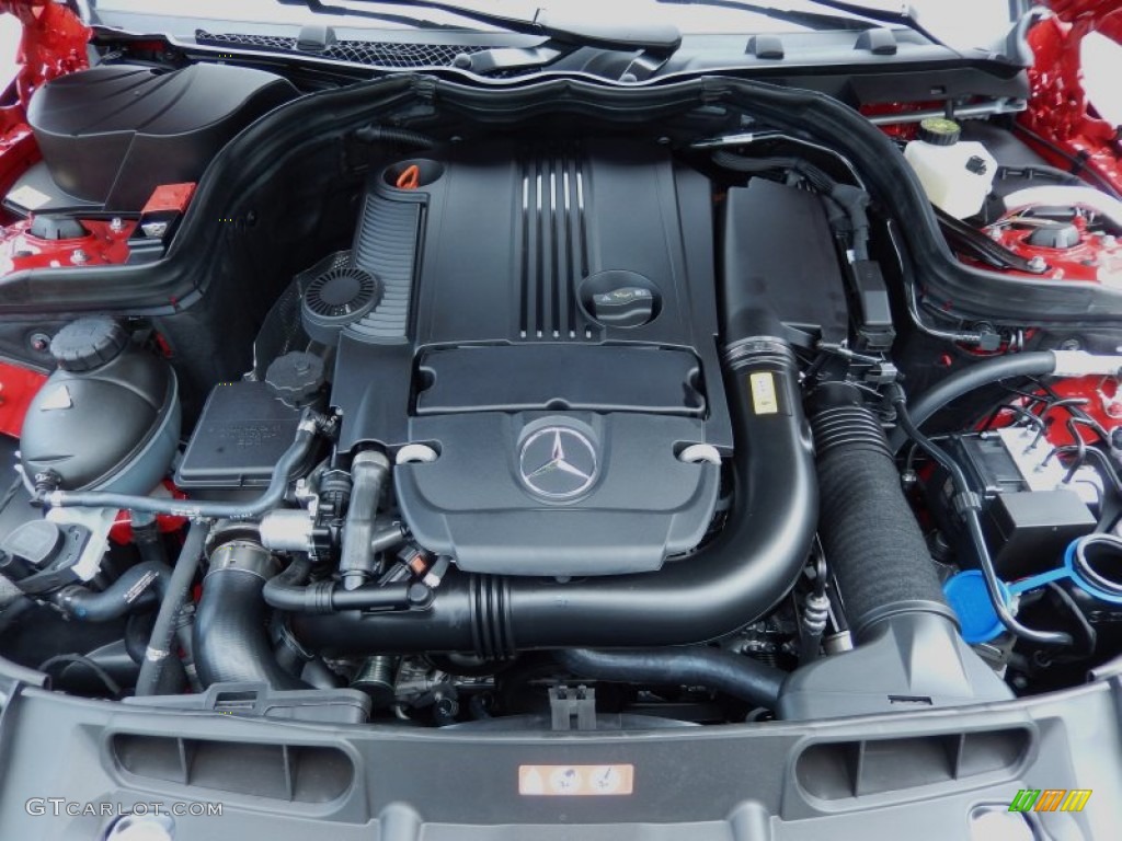 2013 Mercedes-Benz C 250 Sport 1.8 Liter DI Turbocharged DOHC 16-Valve VVT 4 Cylinder Engine Photo #83781862