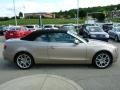 2011 Sahara Silver Metallic Audi A5 2.0T quattro Convertible  photo #6