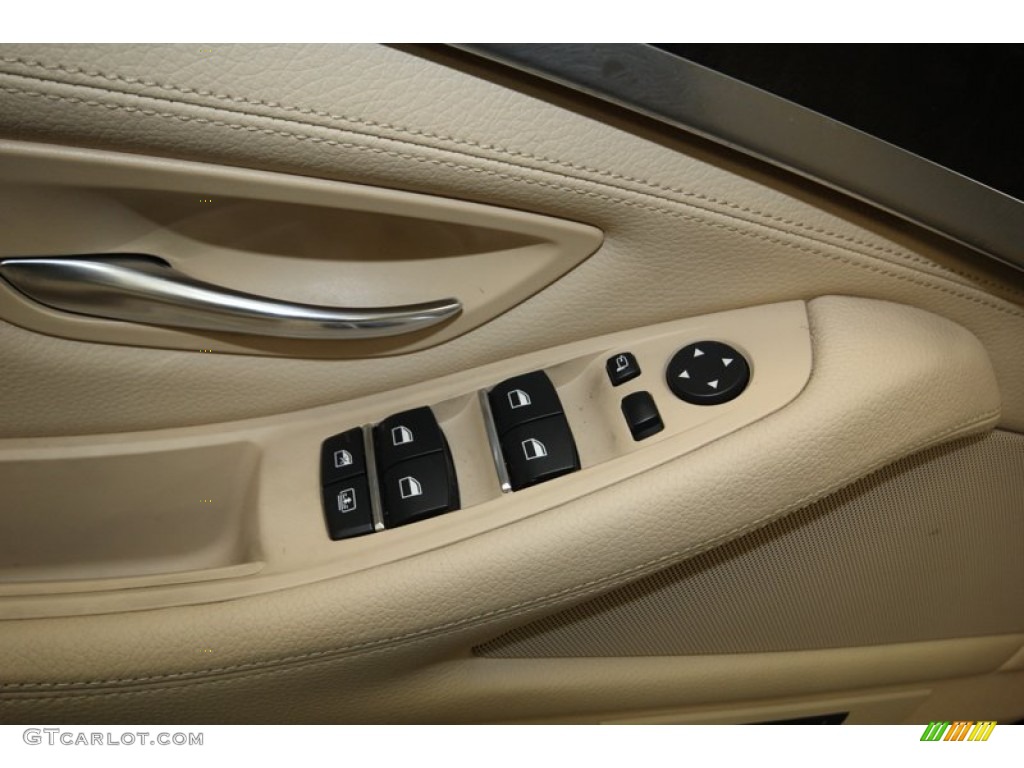 2011 5 Series 528i Sedan - Imperial Blue Metallic / Venetian Beige photo #15