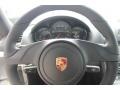 Black 2014 Porsche Cayman Standard Cayman Model Steering Wheel