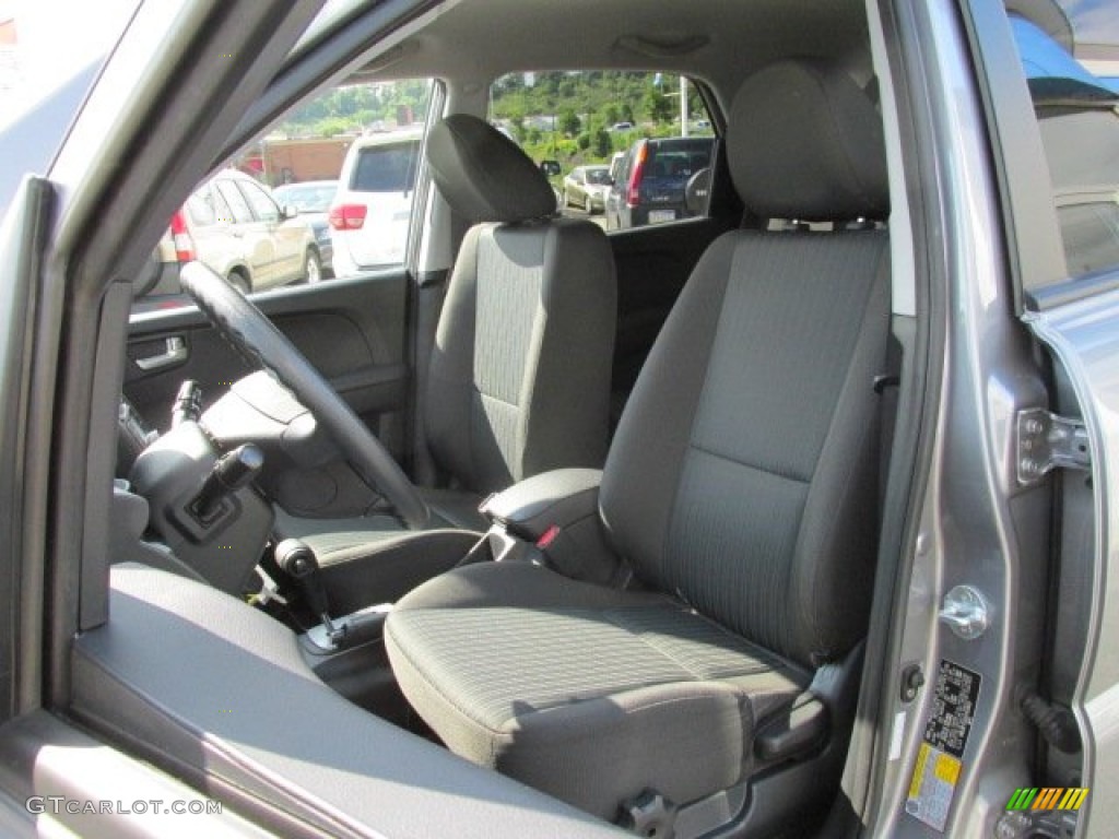 2009 Kia Sportage LX V6 4x4 Front Seat Photo #83782465