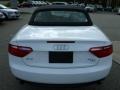 Ibis White - A5 2.0T quattro Cabriolet Photo No. 4