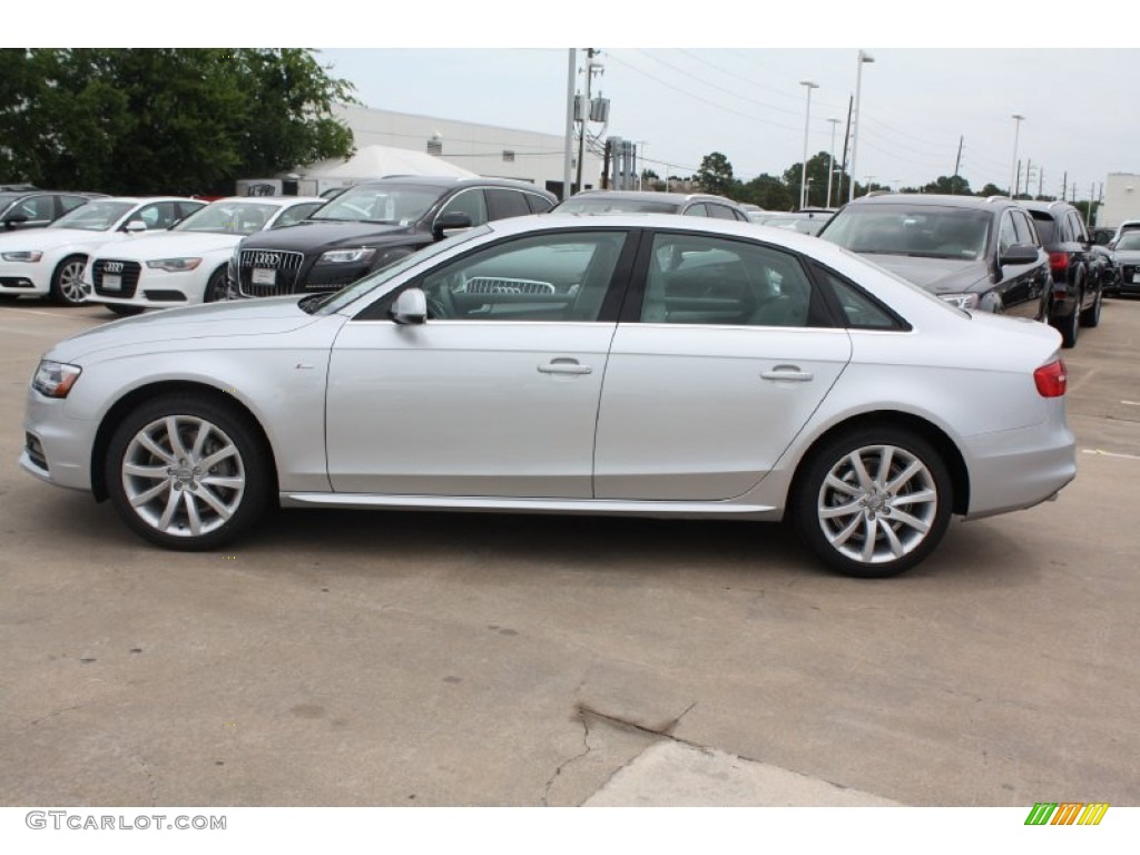 2014 A4 2.0T Sedan - Ice Silver Metallic / Titanium Grey photo #5