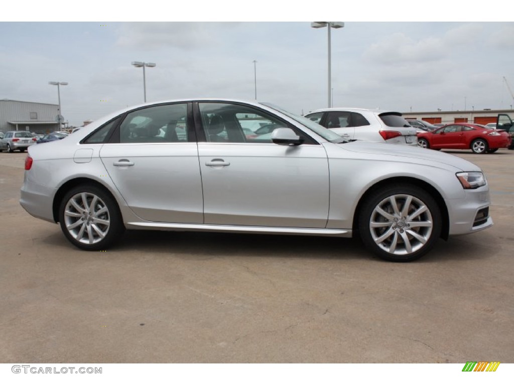 2014 A4 2.0T Sedan - Ice Silver Metallic / Titanium Grey photo #9