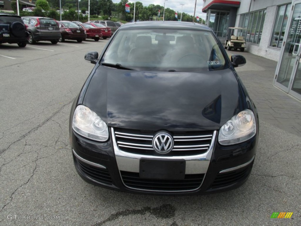 Black 2007 Volkswagen Jetta Wolfsburg Edition Sedan Exterior Photo #83782862