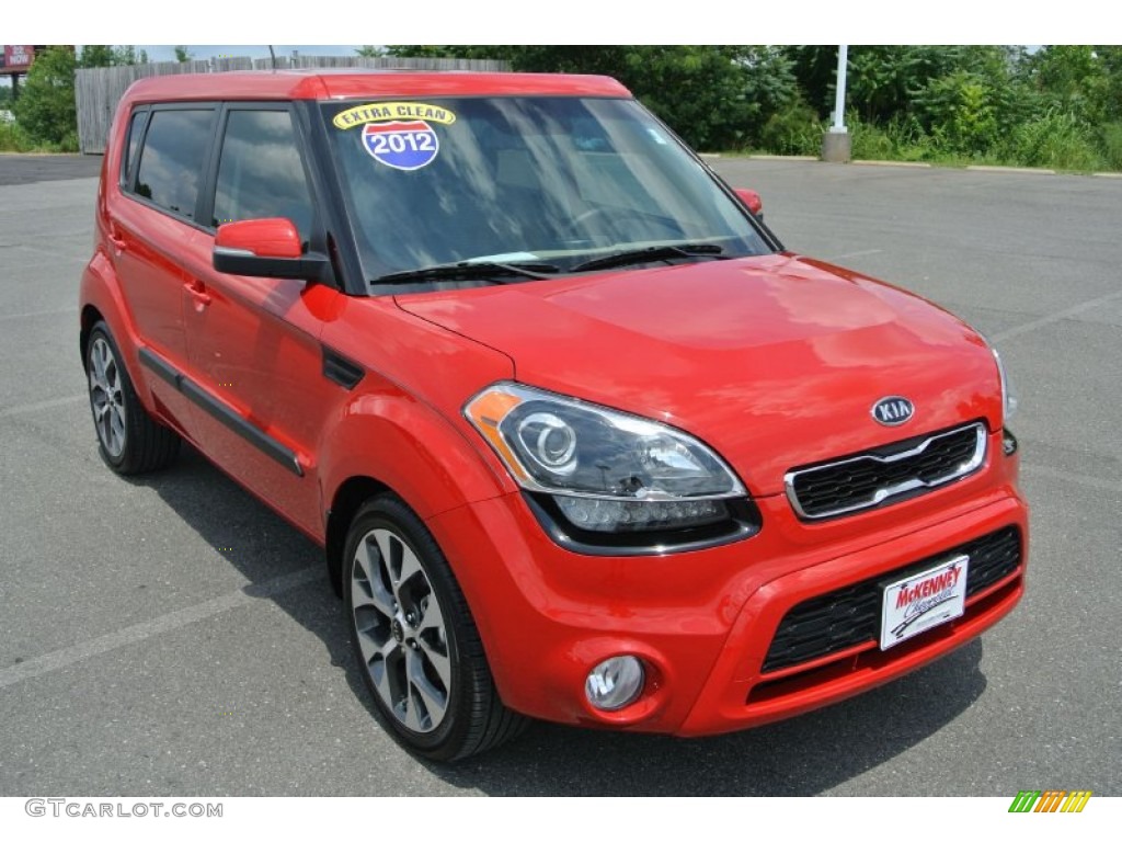 2012 Soul ! - Molten Red / Sand/Black Leather photo #1