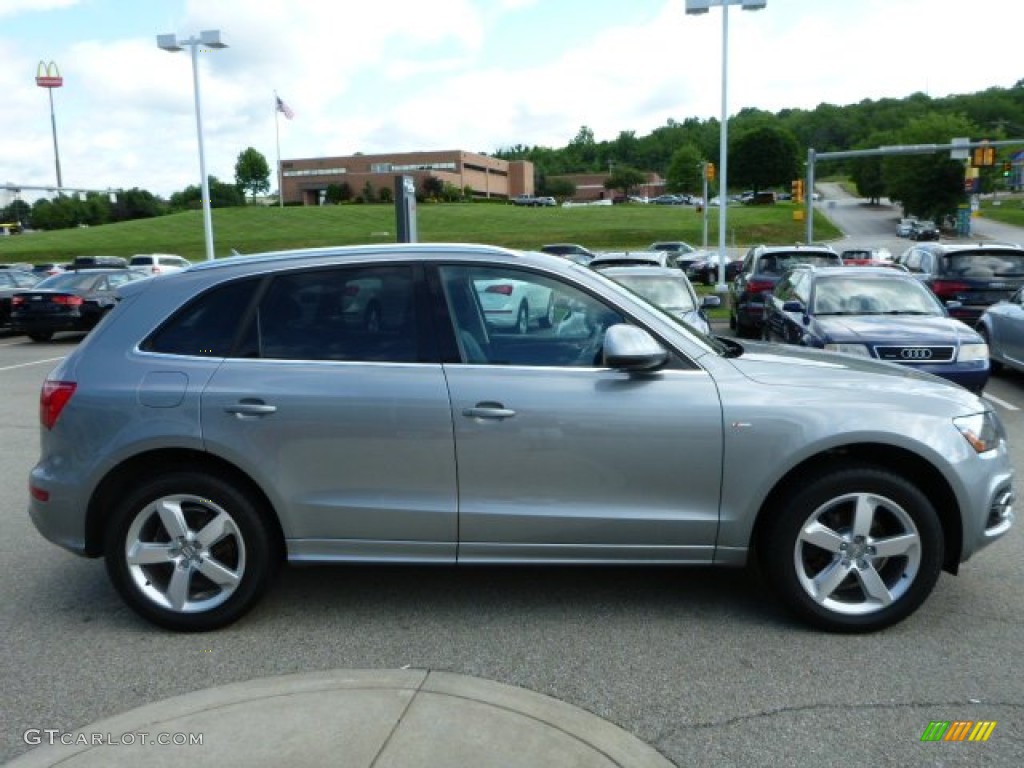 Quartz Grey Metallic 2011 Audi Q5 3.2 quattro Exterior Photo #83783260