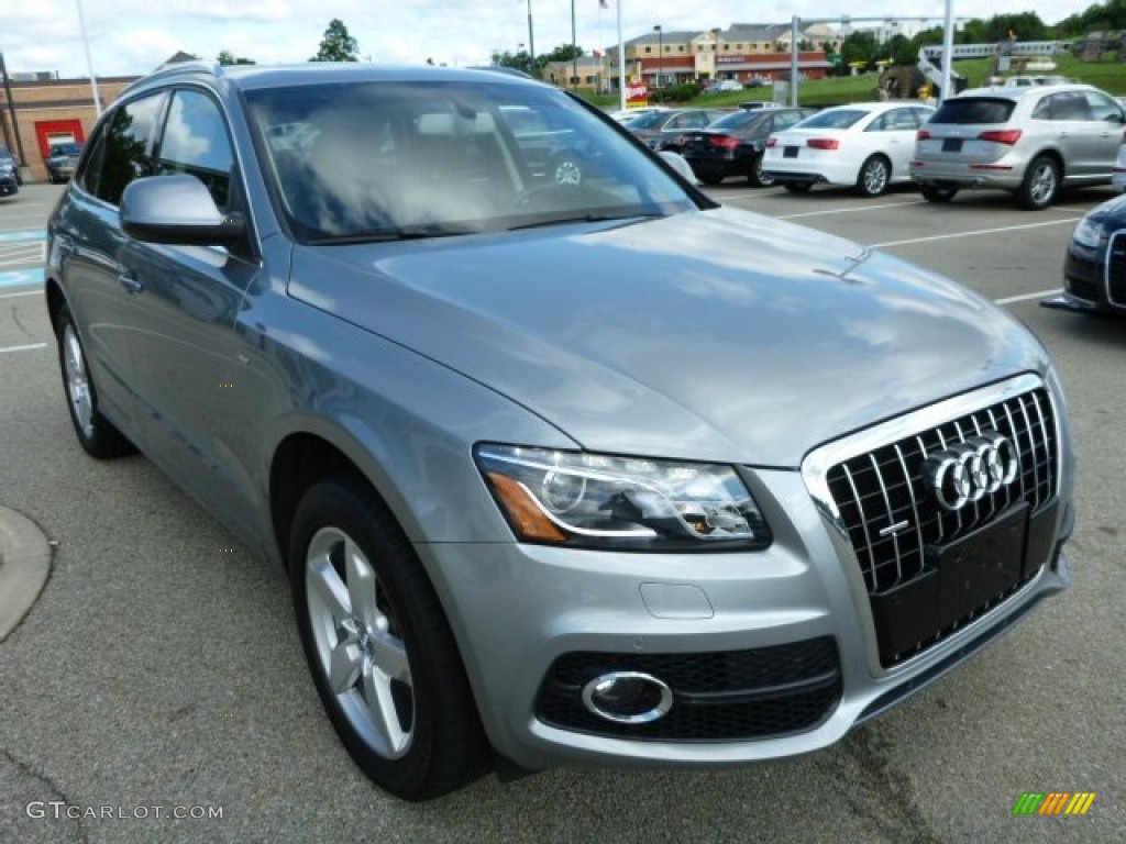 Quartz Grey Metallic 2011 Audi Q5 3.2 quattro Exterior Photo #83783281
