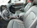 2011 Audi Q5 Black Interior Front Seat Photo