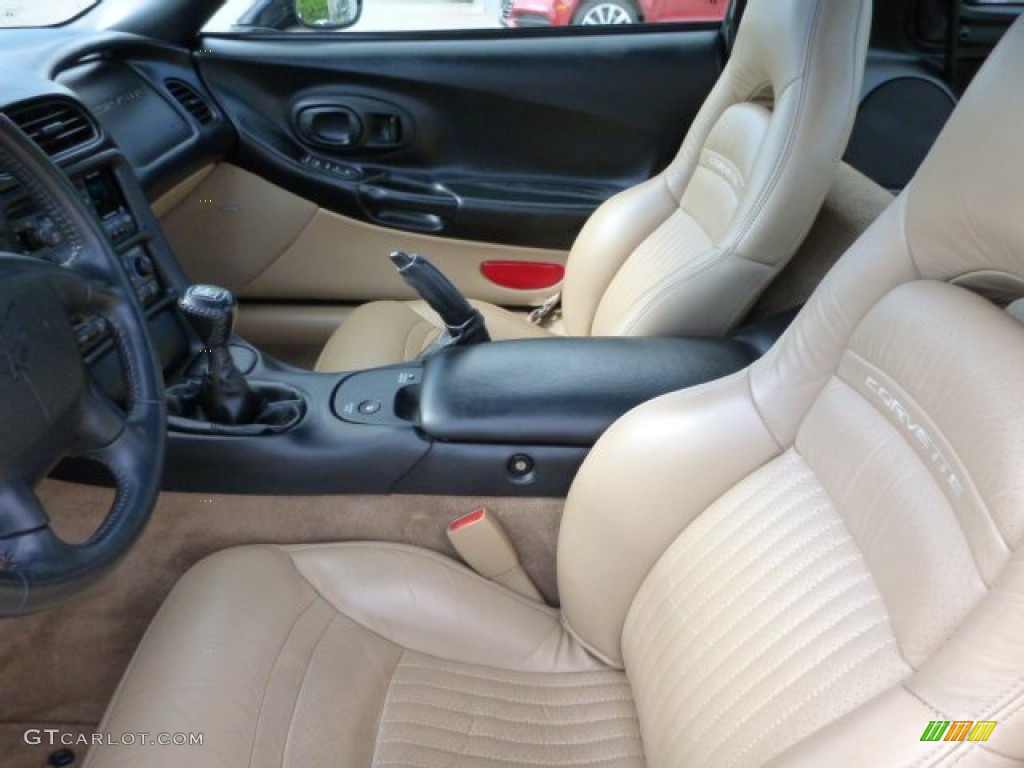 2004 Corvette Coupe - Black / Light Oak photo #12