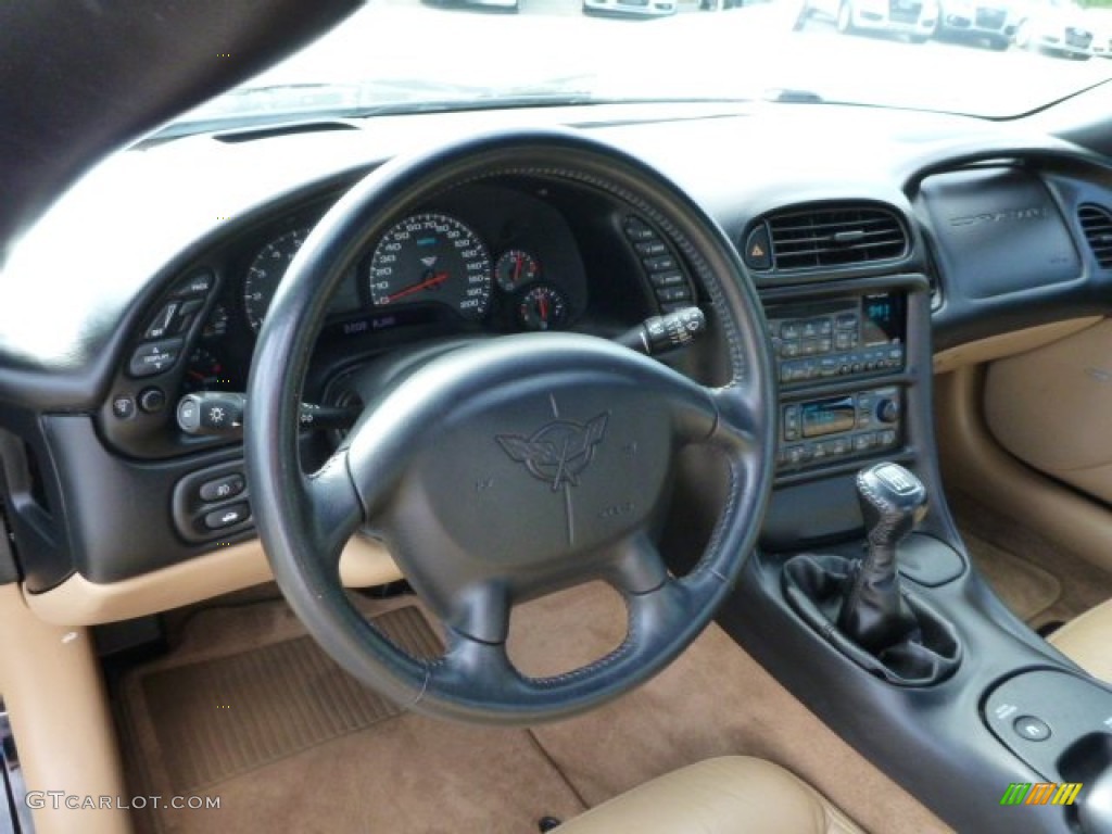2004 Corvette Coupe - Black / Light Oak photo #13
