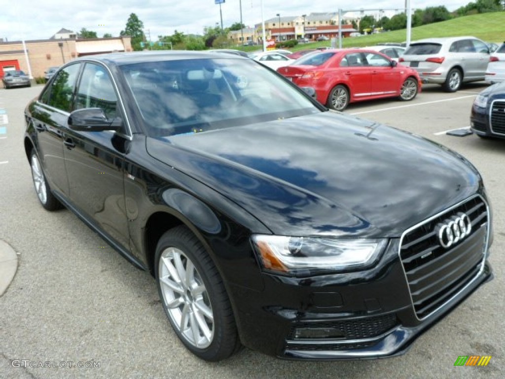 Brilliant Black 2014 Audi A4 2.0T quattro Sedan Exterior Photo #83784142