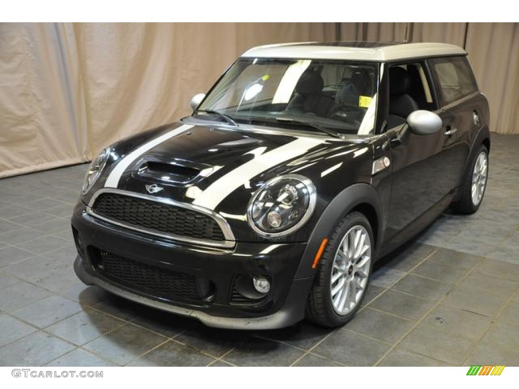 2013 Cooper S Clubman - Midnight Black Metallic / Carbon Black photo #1