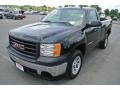 2008 Onyx Black GMC Sierra 1500 Work Truck Regular Cab  photo #2