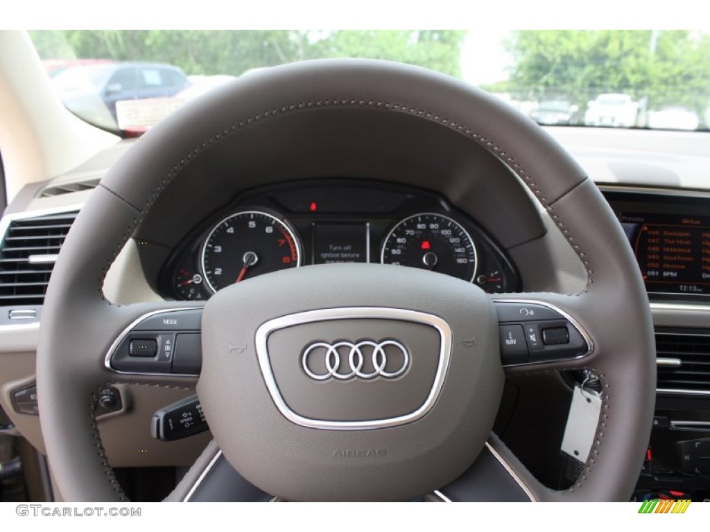 2014 Q5 2.0 TFSI quattro - Maya Brown Metallic / Pistachio Beige photo #22