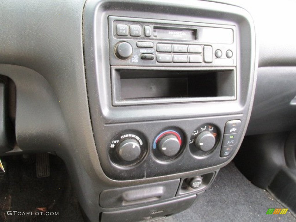 2001 CR-V LX 4WD - Milano Red / Dark Gray photo #13