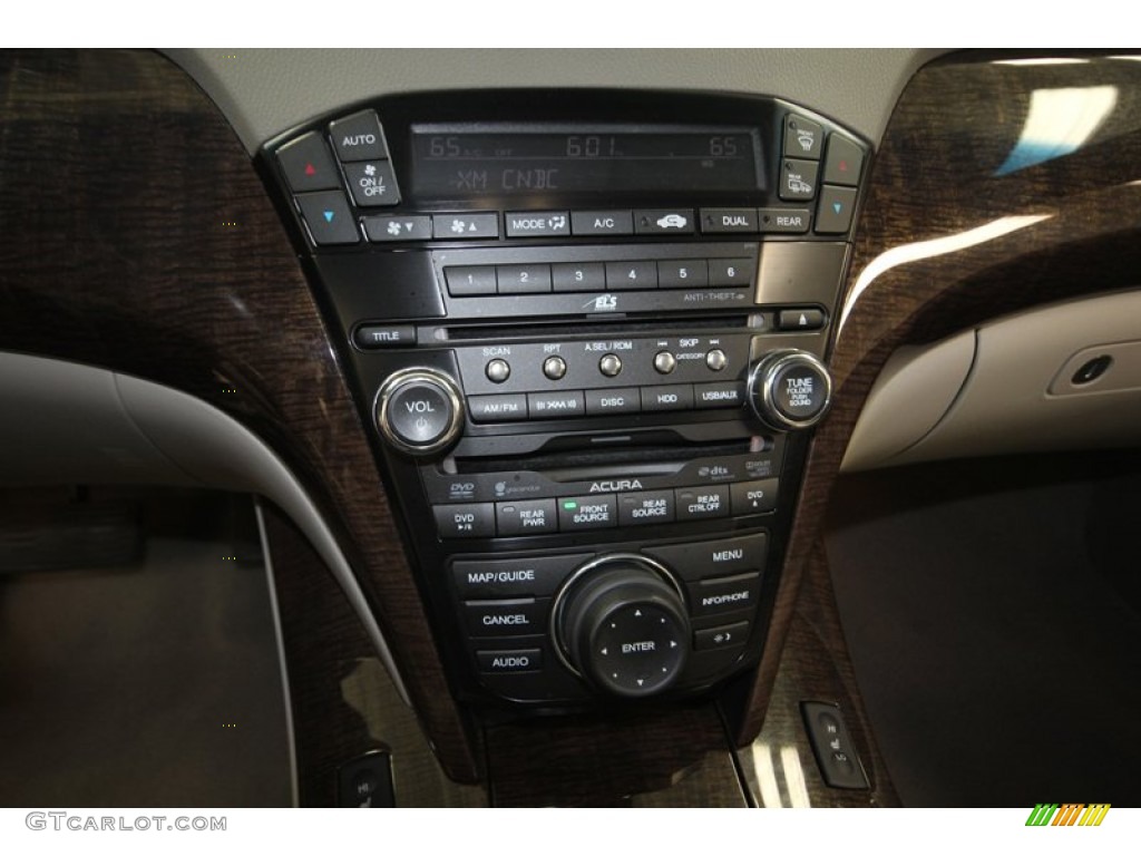 2010 MDX Technology - Crystal Black Pearl / Taupe Gray photo #25