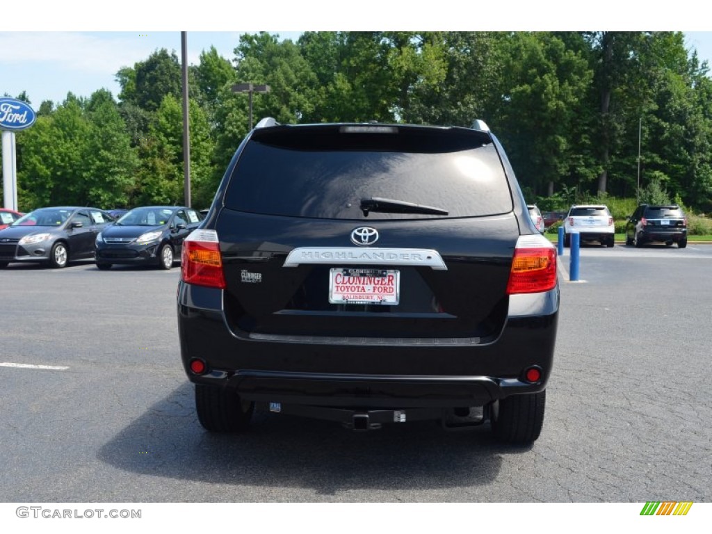 2010 Highlander Limited - Black / Ash photo #4