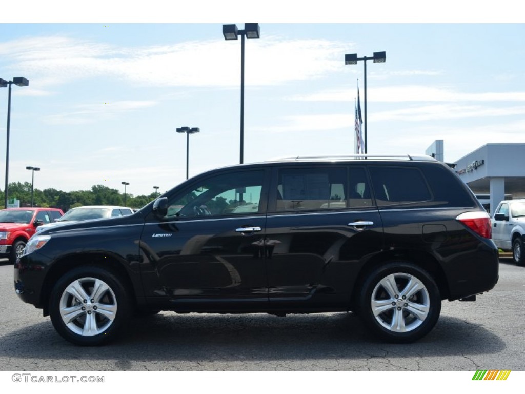 2010 Highlander Limited - Black / Ash photo #5